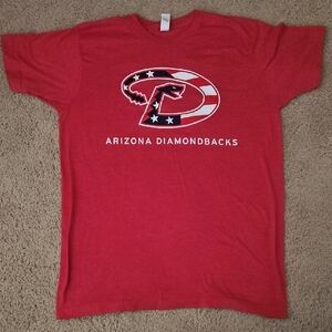 Arizona Diamindbacks Patriotic Red Tee